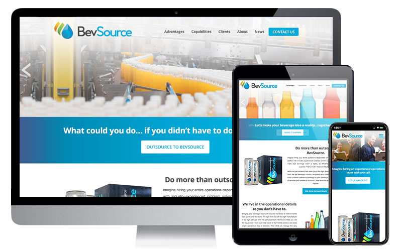 BevSource, Website Design & Drupal Development