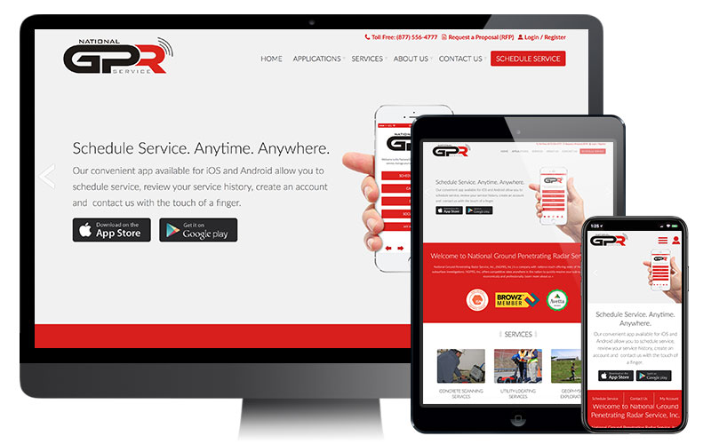 National GPR, Inc. Website Design & Drupal Development